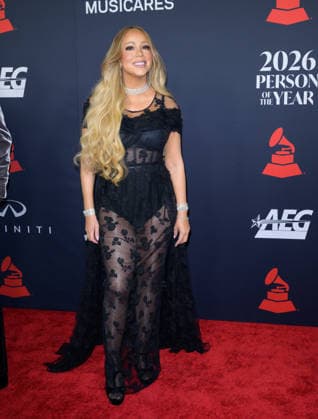 MusiCares 2026 Person of the Year Gala - Los Angeles, USA LOS ANGELES, USA. January 30, 2026: Mariah Carey at the MusiCares 2026 Person of the Year Gala. Los Angeles CA USA  Copyright: xPaulxSmith Featureflashx
