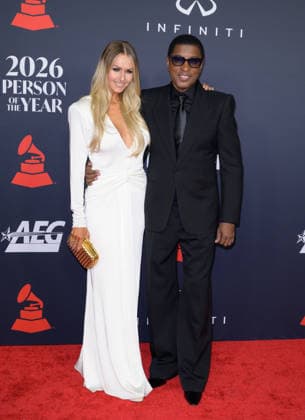 MusiCares 2026 Person of the Year Gala - Los Angeles, USA LOS ANGELES, USA. January 30, 2026: Babyface & Rika Tischendorf at the MusiCares 2026 Person of the Year Gala. Los Angeles CA USA  Copyright: xPaulxSmith Featureflashx