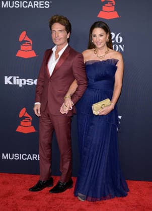 MusiCares 2026 Person of the Year Gala - Los Angeles, USA LOS ANGELES, USA. January 30, 2026: Richard Marx & Daisy Fuentes at the MusiCares 2026 Person of the Year Gala. Los Angeles CA USA  Copyright: xPaulxSmith Featureflashx