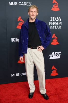USA - MusiCares Person of the Year Event IHO Mariah Carey - Los Angeles LOS ANGELES - JAN 30: Davis Burleson at the MusiCares Person of the Year Event IHO Mariah Carey at the LA Convention Center on January 30, 2026 in Los Angeles, CA Los Angeles CA USA  Copyright: xHPAx xHutchinsxPhotox