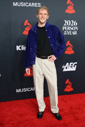 USA - MusiCares Person of the Year Event IHO Mariah Carey - Los Angeles LOS ANGELES - JAN 30: Davis Burleson at the MusiCares Person of the Year Event IHO Mariah Carey at the LA Convention Center on January 30, 2026 in Los Angeles, CA Los Angeles CA USA  Copyright: xHPAx xHutchinsxPhotox