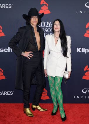 MusiCares 2026 Person of the Year Gala - Los Angeles, USA LOS ANGELES, USA. January 30, 2026: Lawrence Rothman & Floria Sigismondi at the MusiCares 2026 Person of the Year Gala. Los Angeles CA USA  Copyright: xPaulxSmith Featureflashx