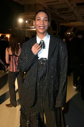 Annabelle Mandeng at the Kilian Kerner Fashion Show at Berlin Fashion Week A W 2026 at NLND Neuland Berlin Berlin, 30 01 2026 Foto:xM.xBehrensx xFuturexImagex kerner_6119