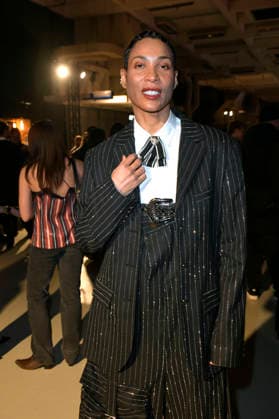 Annabelle Mandeng at the Kilian Kerner Fashion Show at Berlin Fashion Week A W 2026 at NLND Neuland Berlin Berlin, 30 01 2026 Foto:xM.xBehrensx xFuturexImagex kerner_6120