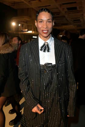 Annabelle Mandeng at the Kilian Kerner Fashion Show at Berlin Fashion Week A W 2026 at NLND Neuland Berlin Berlin, 30 01 2026 Foto:xM.xBehrensx xFuturexImagex kerner_6122