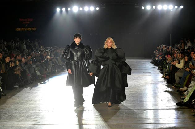 Model at the Kilian Kerner Fashion Show at Berlin Fashion Week A W 2026 at NLND Neuland Berlin Berlin, 30 01 2026 Foto:xM.xBehrensx xFuturexImagex kerner_6142