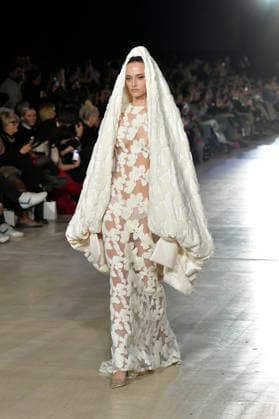 Model at the Kilian Kerner Fashion Show at Berlin Fashion Week A W 2026 at NLND Neuland Berlin Berlin, 30 01 2026 Foto:xM.xBehrensx xFuturexImagex kerner_6146