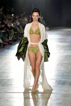 Model at the Kilian Kerner Fashion Show at Berlin Fashion Week A W 2026 at NLND Neuland Berlin Berlin, 30 01 2026 Foto:xM.xBehrensx xFuturexImagex kerner_6147