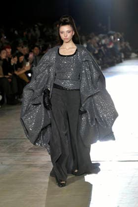 Model at the Kilian Kerner Fashion Show at Berlin Fashion Week A W 2026 at NLND Neuland Berlin Berlin, 30 01 2026 Foto:xM.xBehrensx xFuturexImagex kerner_6149