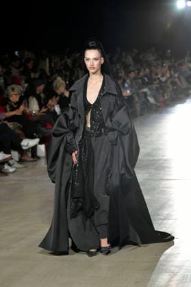 Model at the Kilian Kerner Fashion Show at Berlin Fashion Week A W 2026 at NLND Neuland Berlin Berlin, 30 01 2026 Foto:xM.xBehrensx xFuturexImagex kerner_6150