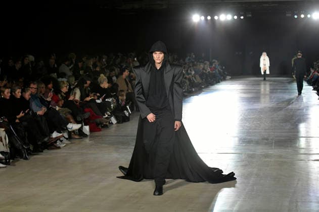 Model at the Kilian Kerner Fashion Show at Berlin Fashion Week A W 2026 at NLND Neuland Berlin Berlin, 30 01 2026 Foto:xM.xBehrensx xFuturexImagex kerner_6156