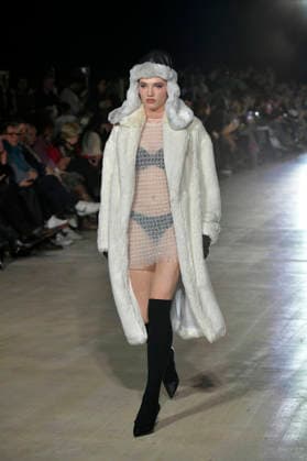 Model at the Kilian Kerner Fashion Show at Berlin Fashion Week A W 2026 at NLND Neuland Berlin Berlin, 30 01 2026 Foto:xM.xBehrensx xFuturexImagex kerner_6157