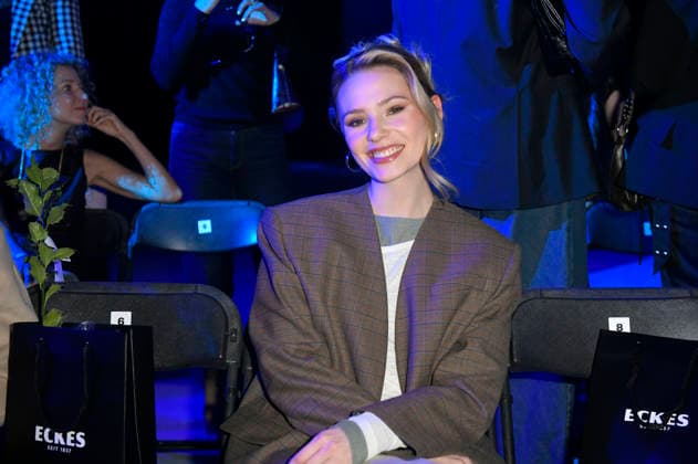 Esther Graf at the Danny Reinke Fashion Show at Berlin Fashion Week A W 2026 at NLND Neuland Berlin Berlin, 30 01 2026 Foto:xM.xBehrensx xFuturexImagex reinke_6130