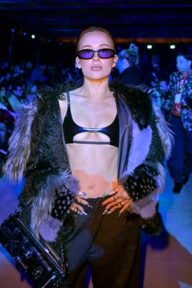 Alicia Costa Pinheiro at the Danny Reinke Fashion Show at Berlin Fashion Week A W 2026 at NLND Neuland Berlin Berlin, 30 01 2026 Foto:xM.xBehrensx xFuturexImagex reinke_6131
