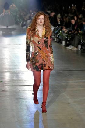 Model at the Danny Reinke Fashion Show at Berlin Fashion Week A W 2026 at NLND Neuland Berlin Berlin, 30 01 2026 Foto:xM.xBehrensx xFuturexImagex reinke_6143