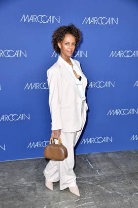 Dennenesch Zoude at the Marc Cain fashion show Echo Of Now at Funkhaus Berlin in Berlin on 30 01 2026