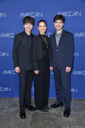 MVX Band at the Marc Cain fashion show Echo Of Now at Funkhaus Berlin in Berlin on 30 01 2026
