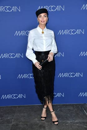 Kim Feenstra at the Marc Cain fashion show Echo Of Now at Funkhaus Berlin in Berlin on 30 01 2026