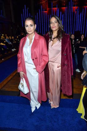 Anja Kling and Bettina Zimmermann at the Marc Cain fashion show Echo Of Now at Funkhaus Berlin in Berlin on 30 01 2026