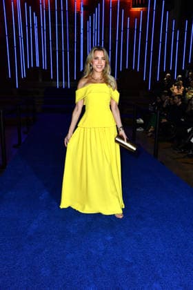 Sylvie Meis at the Marc Cain fashion show Echo Of Now at Funkhaus Berlin in Berlin on 30 01 2026