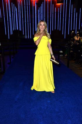 Sylvie Meis at the Marc Cain fashion show Echo Of Now at Funkhaus Berlin in Berlin on 30 01 2026