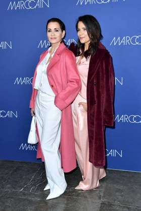 Anja Kling and Bettina Zimmermann at the Marc Cain fashion show Echo Of Now at Funkhaus Berlin in Berlin on 30 01 2026