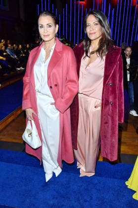 Anja Kling and Bettina Zimmermann at the Marc Cain fashion show Echo Of Now at Funkhaus Berlin in Berlin on 30 01 2026