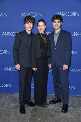 MVX Band at the Marc Cain fashion show Echo Of Now at Funkhaus Berlin in Berlin on 30 01 2026