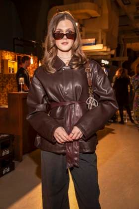 Lucy Hellenbrecht as a guest of Danny Reinke at Berlin Fashion Week Autumn Winter 2026 at NLND Berlin on 30 01 2026 Berlin Germany