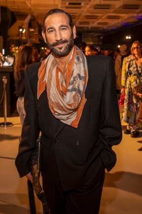 Massimo Sinato as a guest of Danny Reinke at the Berlin Fashion Week Autumn Winter 2026 at NLND Berlin on 30 01 2026 Berlin Germany