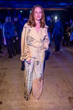 Anne Ratte Polle as a guest of Danny Reinke at the Berlin Fashion Week Autumn Winter 2026 at NLND Berlin on 30 01 2026 Berlin Germany