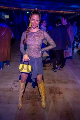 Zora Alber as a guest of Danny Reinke at the Berlin Fashion Week Autumn Winter 2026 at NLND Berlin on 30 01 2026 Berlin Germany