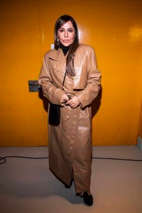 Simone Thomalla as a guest of Killian Kerner at the Berlin Fashion Week Autumn Winter 2026 at NLND Berlin on 30 01 2026 Berlin Germany