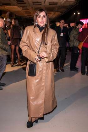 Simone Thomalla as a guest of Killian Kerner at the Berlin Fashion Week Autumn Winter 2026 at NLND Berlin on 30 01 2026 Berlin Germany