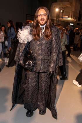 Riccardo Simonetti as a guest of Killian Kerner at the Berlin Fashion Week Autumn Winter 2026 at NLND Berlin on 30 01 2026 Berlin Germany
