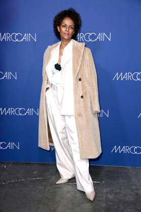 Dennenesch Zoude at the Marc Cain Fashion Show ECHO of now at the Berlin Fashion Week A W 2026 at Funkhaus Berlin, 30 01 2026 Foto:xN.xKubelkax xFuturexImagex cain_6160