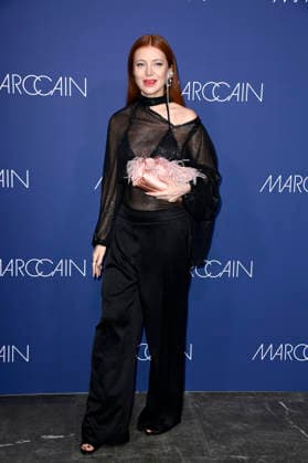 Ada Fijal at the Marc Cain Fashion Show ECHO of now at the Berlin Fashion Week A W 2026 at Funkhaus Berlin Berlin, 30 01 2026 Foto:xN.xKubelkax xFuturexImagex cain_6174