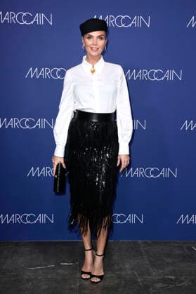 Kim Feenstra at the Marc Cain Fashion Show ECHO of now at the Berlin Fashion Week A W 2026 at Funkhaus Berlin Berlin, 30 01 2026 Foto:xN.xKubelkax xFuturexImagex cain_6176