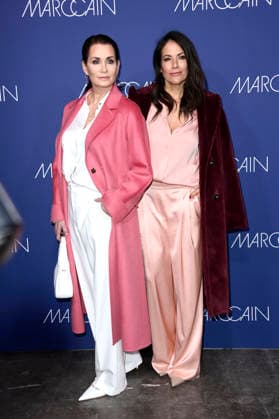 Anja Kling and Bettina Zimmermann at the Marc Cain Fashion Show ECHO of now at Berlin Fashion Week A W 2026 at Funkhaus Berlin Berlin, 30 01 2026 Foto:xN.xKubelkax xFuturexImagex cain_6185