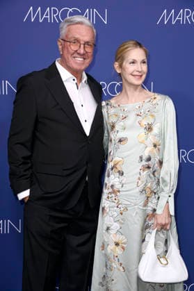 Helmut Schlotterer and Kelly Rutherford at the Marc Cain Fashion Show ECHO of now at Berlin Fashion Week A W 2026 at Funkhaus Berlin Berlin, 30 01 2026 Foto:xN.xKubelkax xFuturexImagex cain_6198