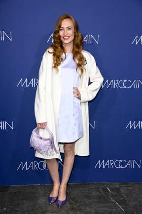 Elizabeth Jagger at the Marc Cain Fashion Show ECHO of now at Berlin Fashion Week A W 2026 at Funkhaus Berlin Berlin, 30 01 2026 Foto:xN.xKubelkax xFuturexImagex cain_6223
