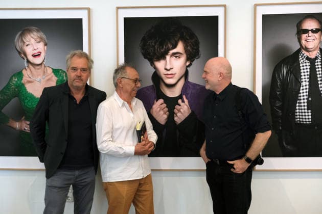 Dr. Matthias Harder, Dieter Kosslick, Gerhard Kassner at the presentation of Dieter Kosslicks book in the exhibition of the Berlinale photographer Kassner, Helmut Newton Foundation, Museum of Photography, Berlin, 31 7 2022