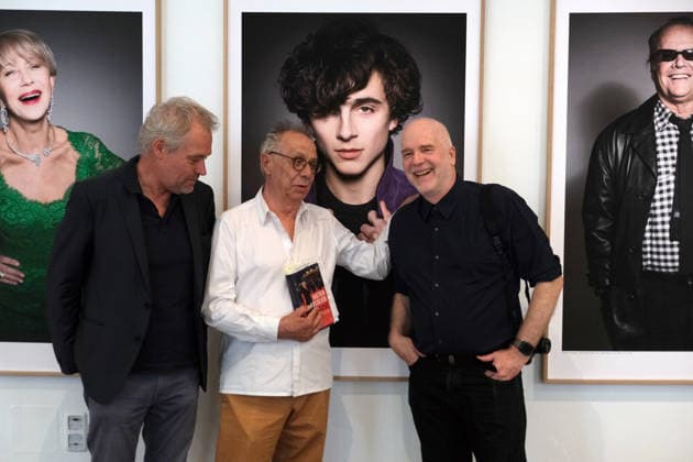Dr. Matthias Harder, Dieter Kosslick, Gerhard Kassner at the presentation of Dieter Kosslicks book in the exhibition of the Berlinale photographer Kassner, Helmut Newton Foundation, Museum of Photography, Berlin, 31 7 2022