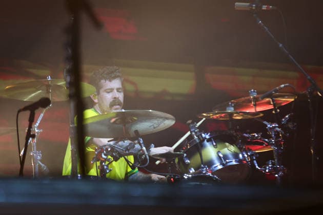 SaO PAULO, SP - 31.01.2026: SHOW AVENGED SEVENFOLD EM SaO PAULO - Drummer Alex Shelnutt during a show by the band A Day To Remember in Sao Paulo held at Allianz Parque on Saturday night (31). x2876986x  YurixMurakami