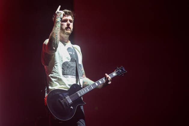 SaO PAULO, SP - 31.01.2026: SHOW AVENGED SEVENFOLD EM SaO PAULO - Guitarist Neil Westfall during a show by the band A Day To Remember in Sao Paulo held at Allianz Parque on Saturday night (31). x2876991x  YurixMurakami