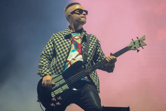 SaO PAULO, SP - 31.01.2026: SHOW AVENGED SEVENFOLD EM SaO PAULO - Bassist Johnny Christ during Avenged Sevenfold& 39;s show in Sao Paulo held at Allianz Parque on Saturday night (31). x2877130x  YurixMurakami