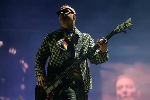 SaO PAULO, SP - 31.01.2026: SHOW AVENGED SEVENFOLD EM SaO PAULO - Bassist Johnny Christ during Avenged Sevenfold& 39;s show in Sao Paulo held at Allianz Parque on Saturday night (31). x2877139x  YurixMurakami