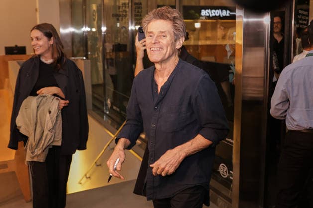 US actor Willem Dafoe in Buenos Aires BUENOS AIRES, ARGENTINA – JANUARY 31: US actor Willem Dafoe signs autographs at the premiere of the film The Souffleur at the Malba Museum in Buenos Aires, Argentina, on January 31, 2026. Dafoe presented the low-budget independent film directed by Argentine filmmaker Gastón Solnicki during the screening held at the Museum of Latin American Art of Buenos Aires (Malba), which was attended by members of Argentina’s artistic community and fans. Luciano Gonzalez Anadolu Buenos Aires Argentina. Editorial use only. Please get in touch for any other usage.  Copyright: x2026xAnadoluxLucianoxGonzalezx