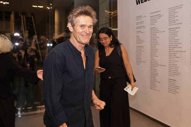 US actor Willem Dafoe in Buenos Aires BUENOS AIRES, ARGENTINA – JANUARY 31: US actor Willem Dafoe signs autographs at the premiere of the film The Souffleur at the Malba Museum in Buenos Aires, Argentina, on January 31, 2026. Dafoe presented the low-budget independent film directed by Argentine filmmaker Gastón Solnicki during the screening held at the Museum of Latin American Art of Buenos Aires (Malba), which was attended by members of Argentina’s artistic community and fans. Luciano Gonzalez Anadolu Buenos Aires Argentina. Editorial use only. Please get in touch for any other usage.  Copyright: x2026xAnadoluxLucianoxGonzalezx