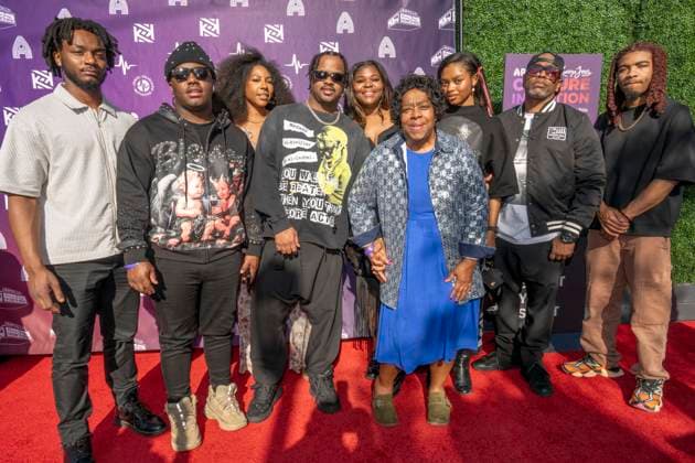 January 31, 2026, Los Angeles, California, USA: RODNEY JONES JR. and Guest attend The Apollo x Kwanza Jones Presents Culture In Motion. Los Angeles USA - ZUMAb173 20260131_aap_b173_019 Copyright: xBillyxBennightx